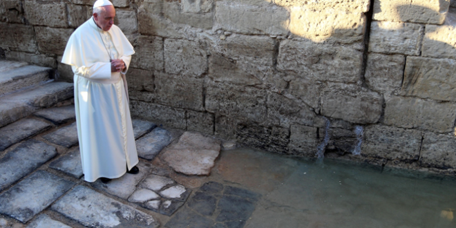 بعد زيارة البابا إلى الأردن … ارتفاع زوار المغطس 15% الشهر الماضي
