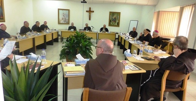 اجتماع مجلس رؤساء الكنائس الكاثوليكية في الأرض المقدسة