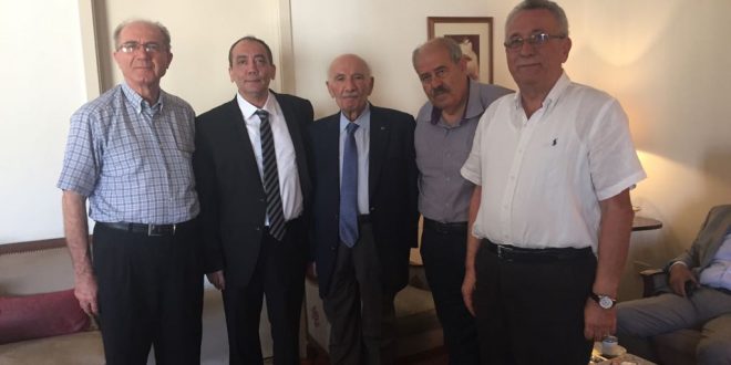 أوليب و”الديمقراطيون المستقلون” في زيارة إلى دولة الرئيس حسين الحسيني