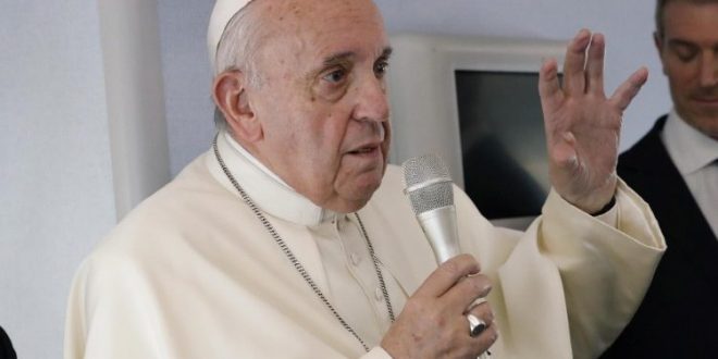 البابا يؤكد أن استخدام السلاح النووي وحيازته أمر لا أخلاقي