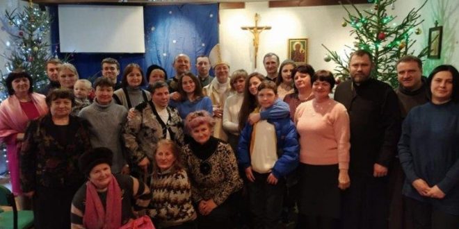السفير البابوي في أوكرانيا يحمل بركات البابا إلى المؤمنين في المناطق الشرقية